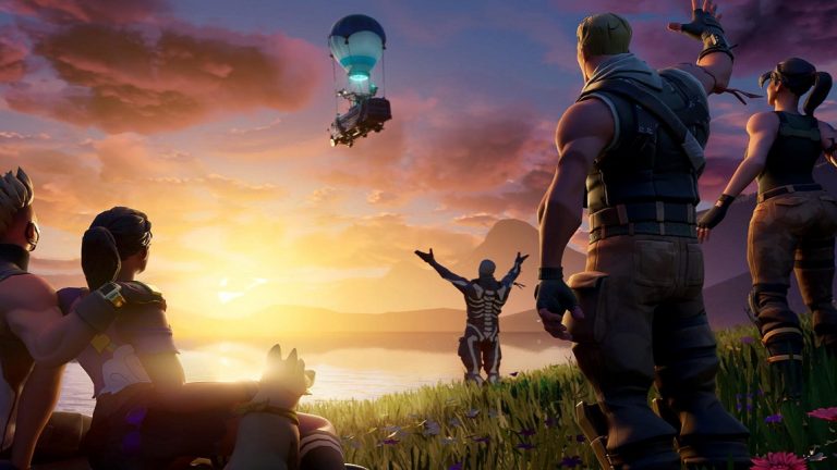 World game Fortnite has disappeared into a black hole is the end of the 10th season